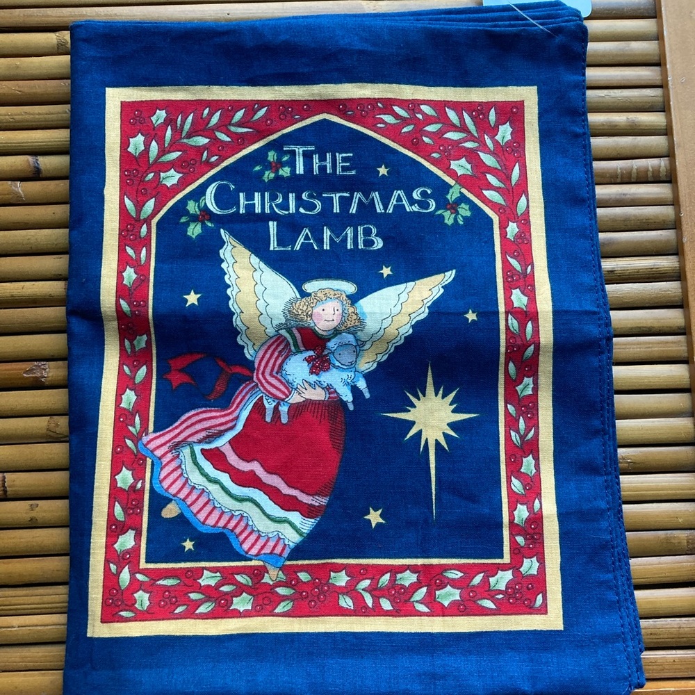 The Christmas Lamb Fabric Book